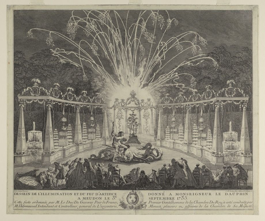 Ognjemet v Meudonu, 1735