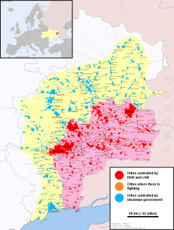 ruski zemljevid ukrajinskega konflikta