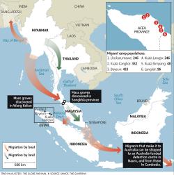 Rohingya map