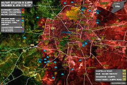 Zemljevid Alepa