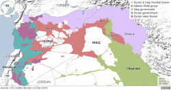 zemljevid Sirije